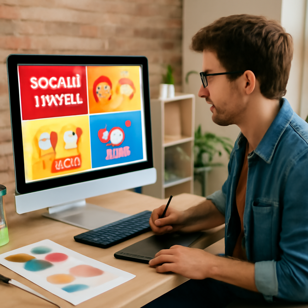 Criação de posts para redes sociais