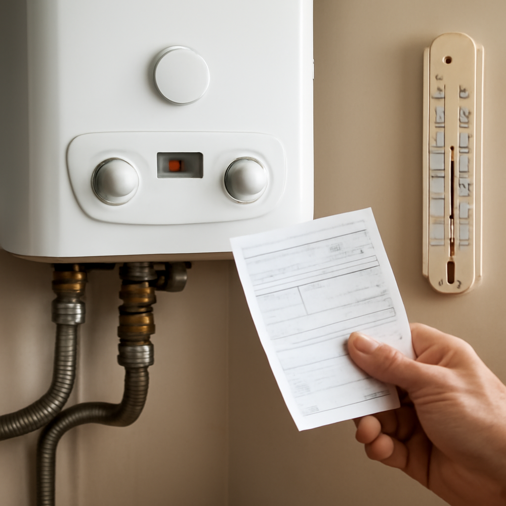 Manutenção em Aquecedores a Gás