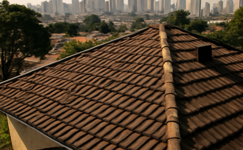 Fuligem no telhado em São Paulo: como a poluição encurta a vida da cobertura e o que comparar antes de limpar